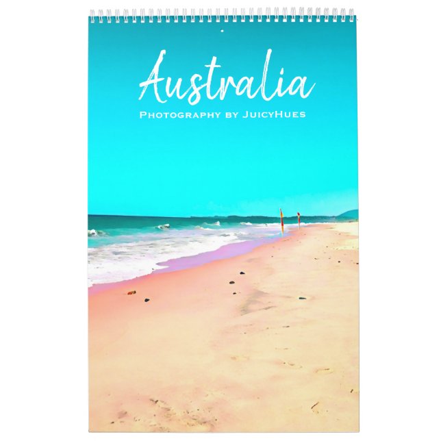 Calendário Fotografia australiana icônica Austrália (Capa)