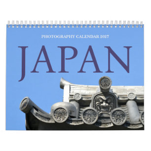 Calendário Fotografia Colorida do Japão 2027
