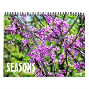Calendário Fotografia das Estações em Mudança
