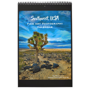 Calendário Fotografia de Arte Fino do Sudoeste dos EUA 2027