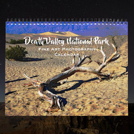 Calendário Fotografia de Belas Artes do Parque Nacional Death