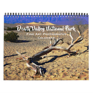 Calendário Fotografia de Belas Artes do Parque Nacional Death