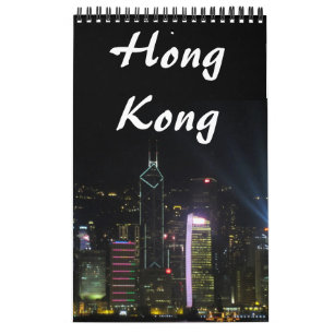 Calendário fotografia de hong kong