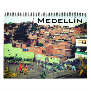 Calendário fotografia de medellín