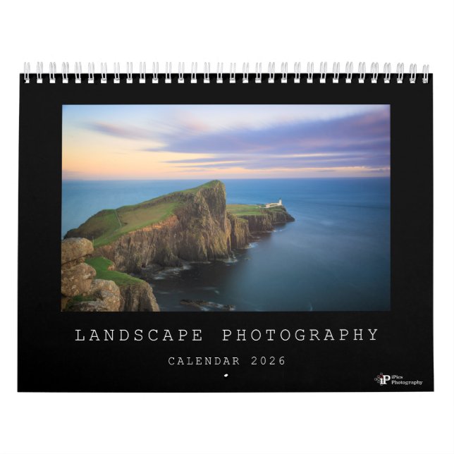 Calendário Fotografia de paisagem 2026 (Capa)