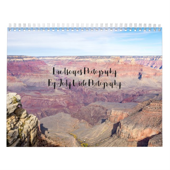 Calendário Fotografia de Paisagens (Capa)