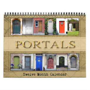 Calendário Fotografia de portas portais Escolha seu ano