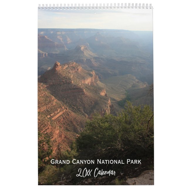 Calendário Fotografia do Grand Canyon National Park (Capa)