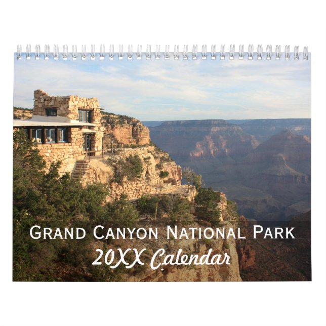 Calendário Fotografia do Grand Canyon National Park (Capa)