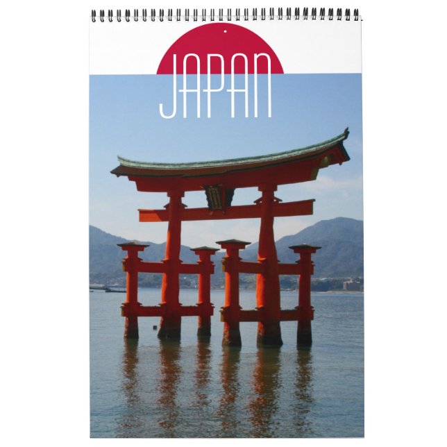 Calendário fotografia do japão (Capa)