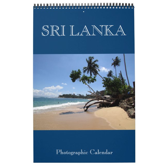 Calendário fotografia do Sri Lanka (Capa)
