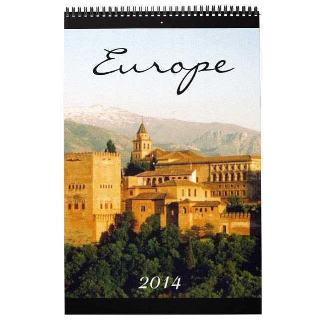 Calendário fotografia europeia 2014 (Capa)