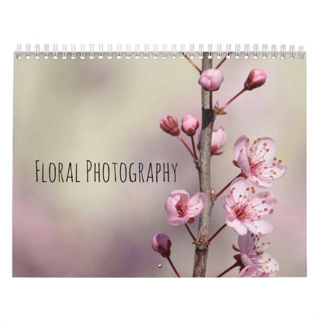 Calendário Fotografia Floral  (Capa)