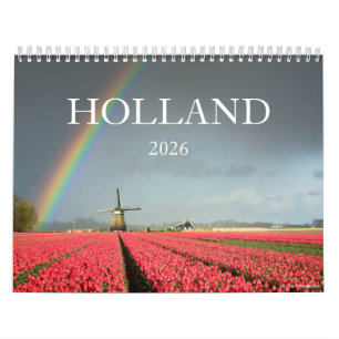 Calendário Fotografia paisagística holandesa de 2026