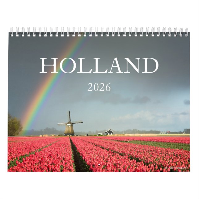 Calendário Fotografia paisagística holandesa de 2026 (Capa)