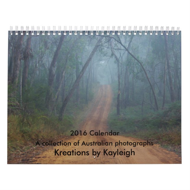 Calendário Fotografias de Austrália (Capa)
