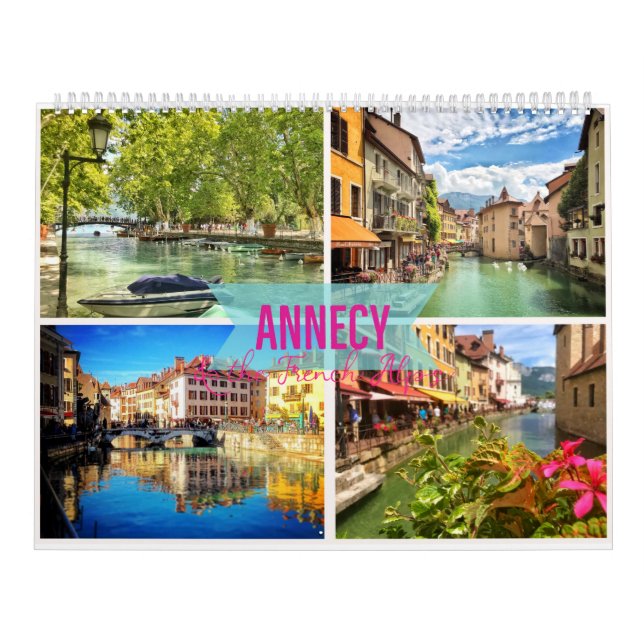 Calendário Fotográfico Annecy & French Alps 2023 (Capa)