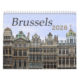Calendário Fotográfico Bruxelas 2026