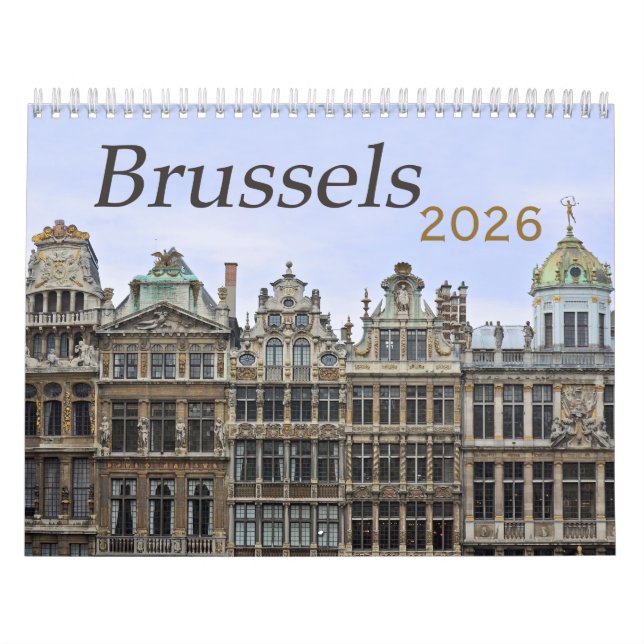 Calendário Fotográfico Bruxelas 2026 (Capa)