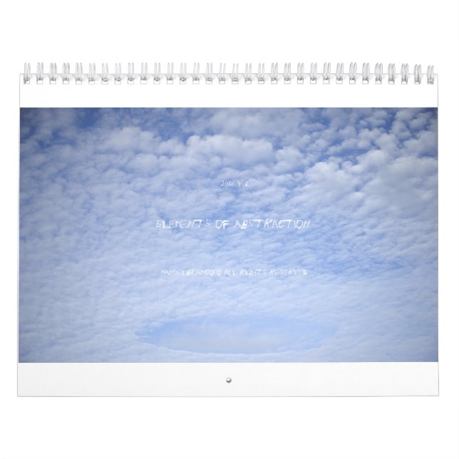 CALENDÁRIO fotográfico da ARTE 2016 v3 pelo (Capa)
