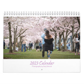 Calendário fotográfico de 2023 de Amy