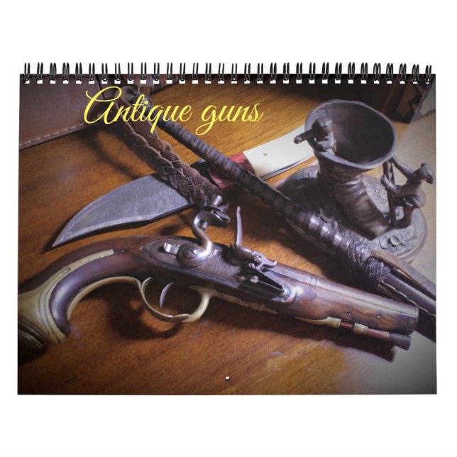 Calendário fotográfico de armas antigas (Capa)