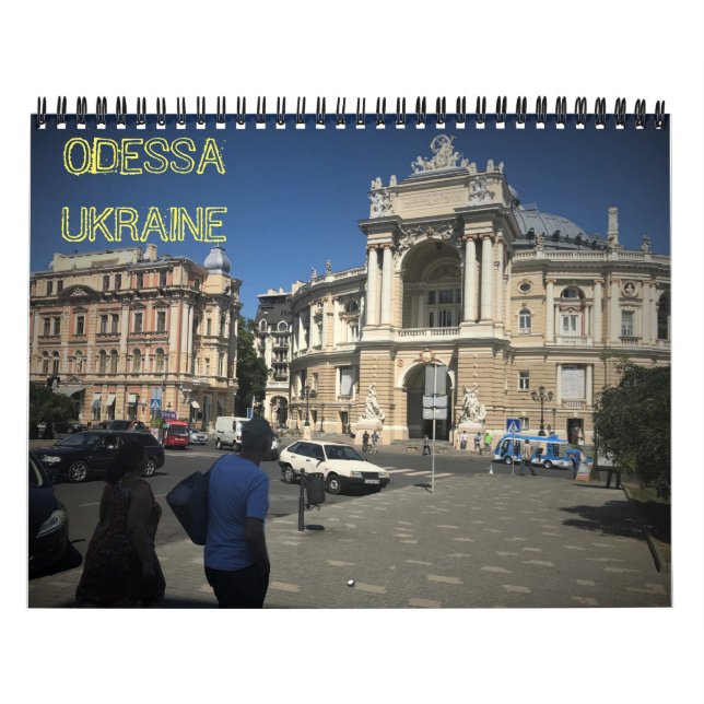 Calendário fotográfico de Odessa Ucrânia (Capa)
