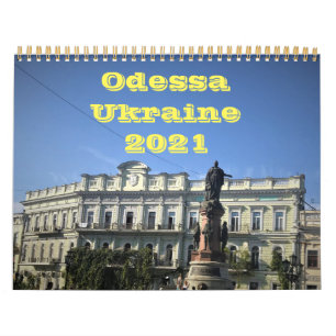 Calendário fotográfico de Odessa Ucrânia 2021