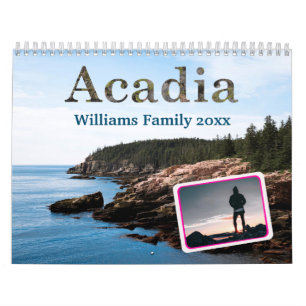 Calendário Fotográfico do Parque Nacional Acadia 2
