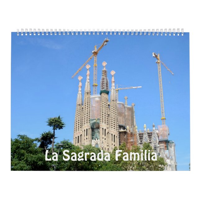 Calendário Fotográfico La Sagrada Familia 12 meses (Capa)