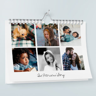 Calendário Fotos da família personalizada 2022 criam as suas