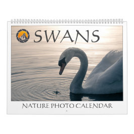Calendário Fotos da Natureza de Cisnes 2027
