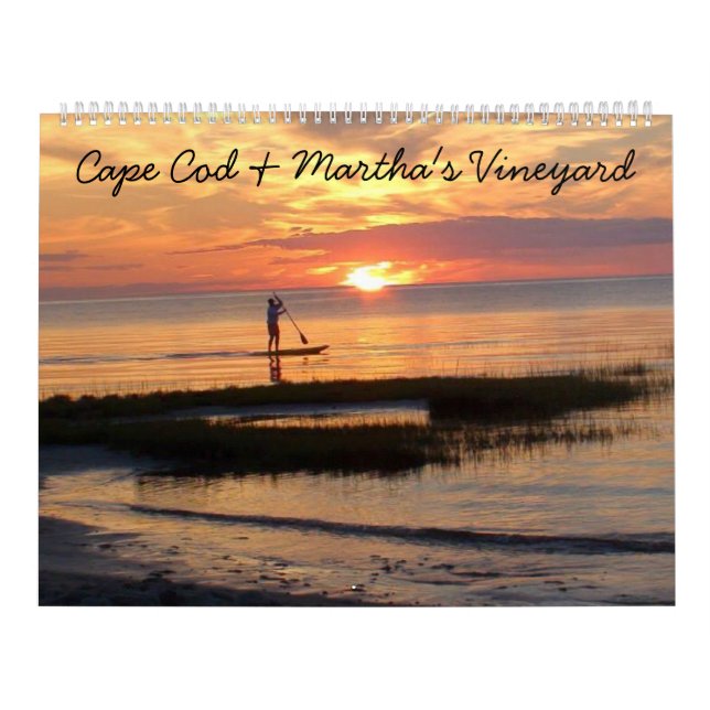 Calendário Fotos de Cape Cod e Martha's Vineyard (Capa)