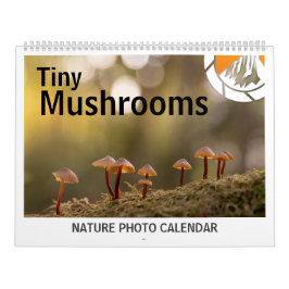 Calendário Fotos de Cogumelos na Natureza 2027