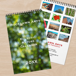 Calendário Fotos de Natureza de Arte Fino Espanhol