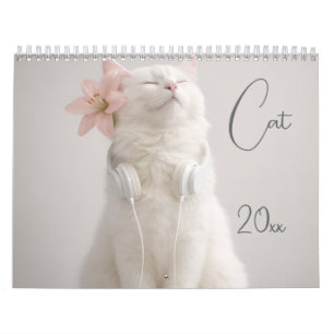 Calendário Fotos modernas de gatos fofos e engraçados