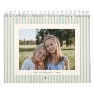 Calendário Fotos Personalizadas da Família 2026 Faixa Costeir