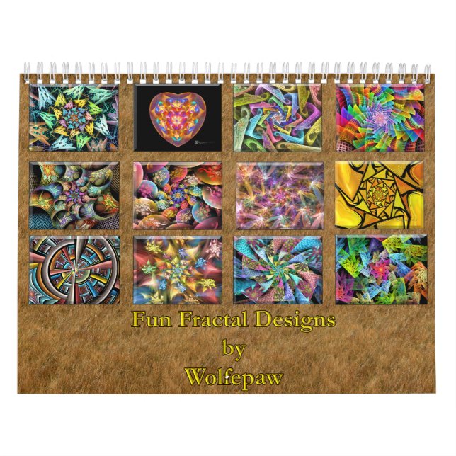 Calendário Fractal 2024 (Capa)
