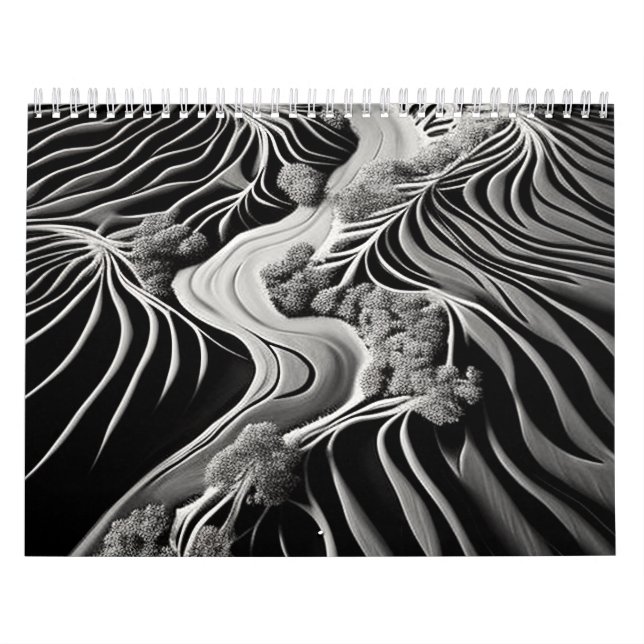 Calendário Fractal Flow (Capa)