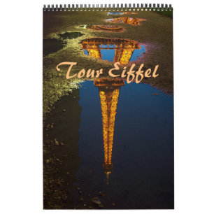 Calendário France TOUR EIFFEL Paris -