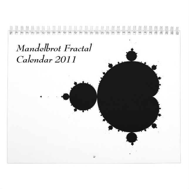 Calendário Fratural Mandelbrot 2011 (Capa)
