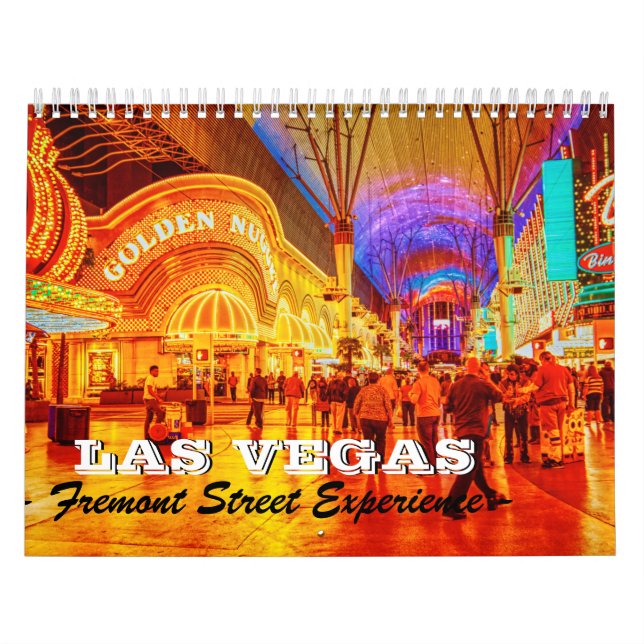 Calendário Fremont Street Experience Las Vegas (Capa)