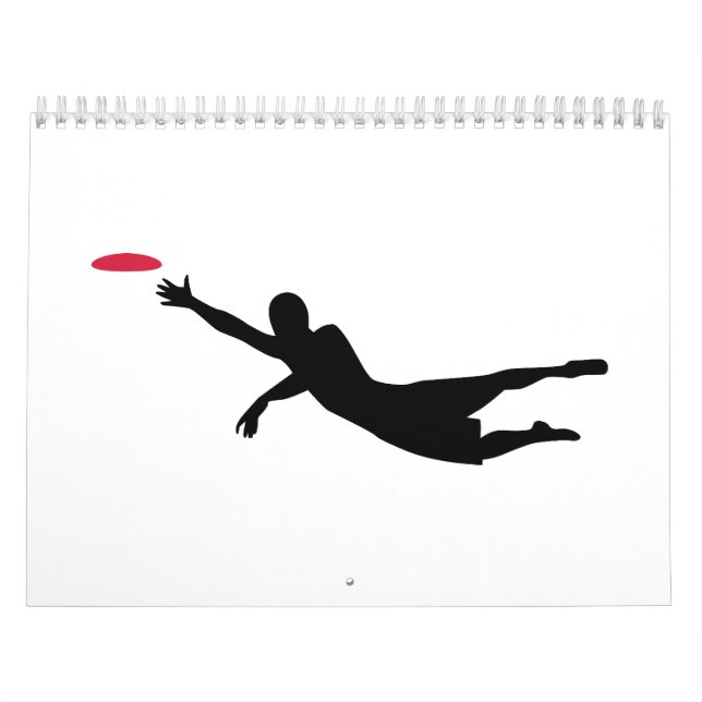 Calendário Frisbee do golfe do disco (Capa)