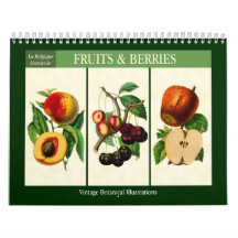 Frutas e Bagas Botânico Vintage 2027