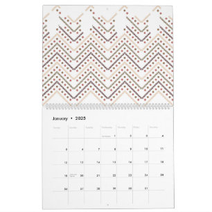 Calendário fundo branco com pontos castanhos e vermelhos
