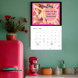 Calendário Funny Calendar For Her Gift Best Friend PinUp Girl