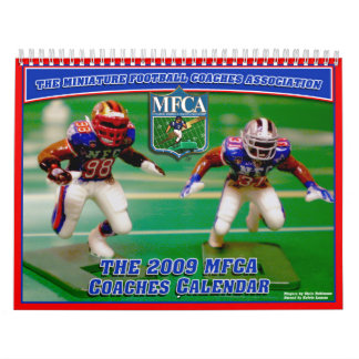 Calendário Futebol da miniatura de MFCA 2009