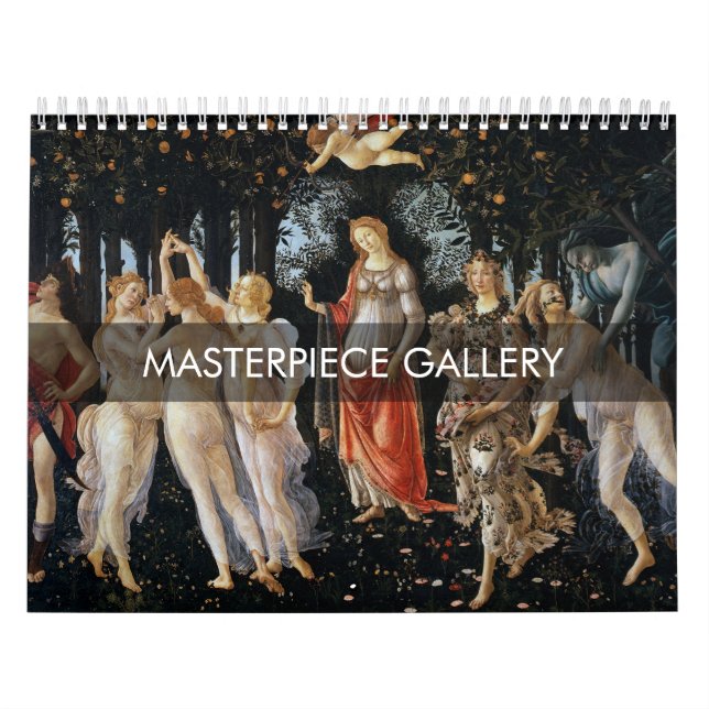 Calendário Galeria de Obras-Primas (Capa)