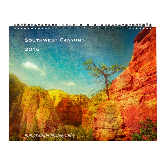 Calendário Gargantas do sudoeste (Capa)