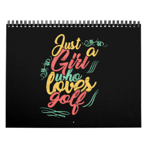 Calendário Garota de Golfe